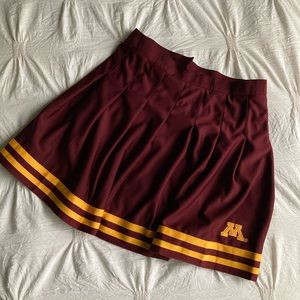 University of Minnesota Gameday Cheerleader Skirt